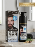 VOJO 5-in-1 Hair Color, Shampoo & Conditioner – Dyes Hair, Not Skin! 200 ml